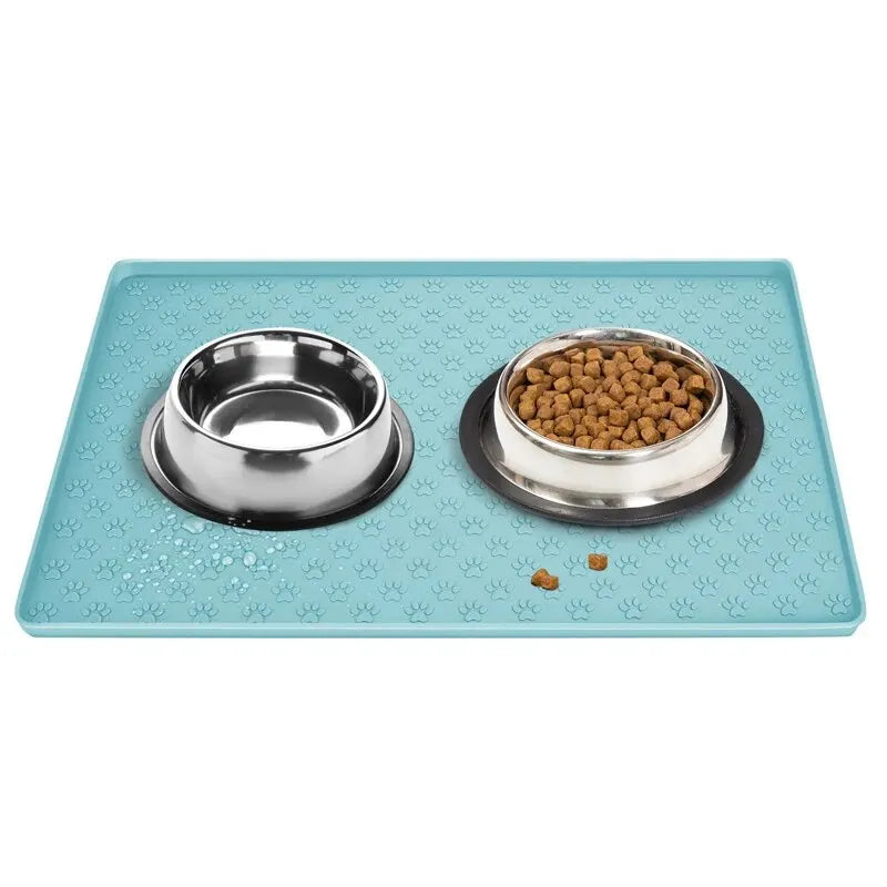 Silicone Pet Feeding Mat – Non-Slip, Waterproof, Easy-Clean