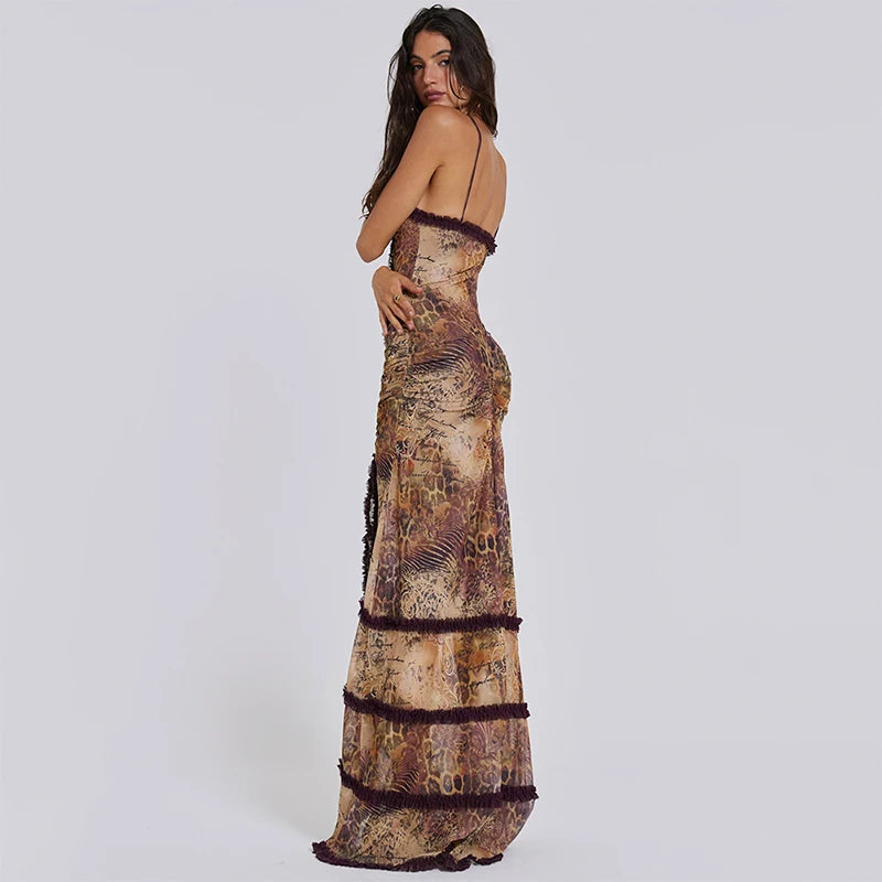 Cutenova Luxury Asymmetrical Gown – Where Grace Meets Edge