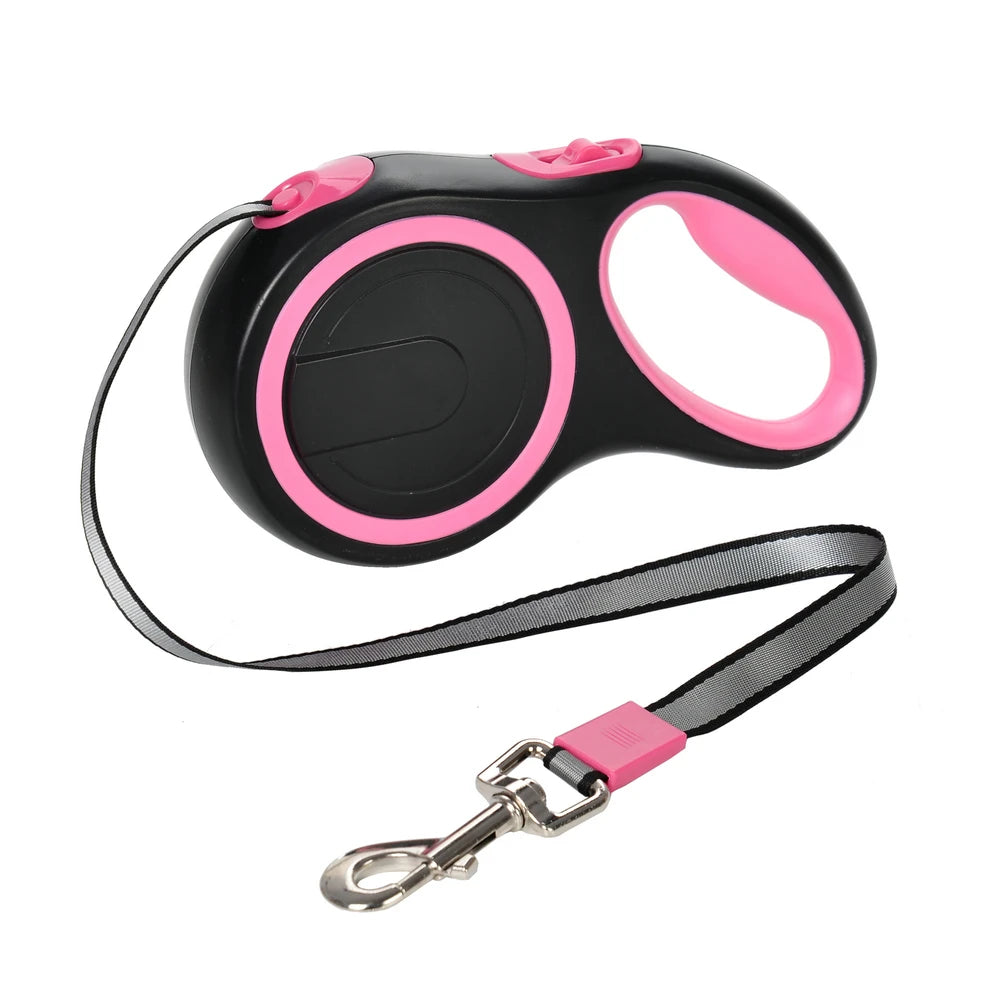 Durable Retractable Nylon Dog Leash