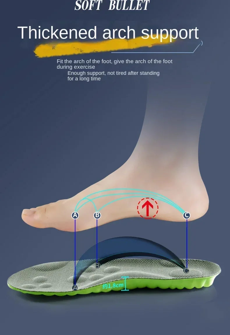 4D Latex Sport Insoles