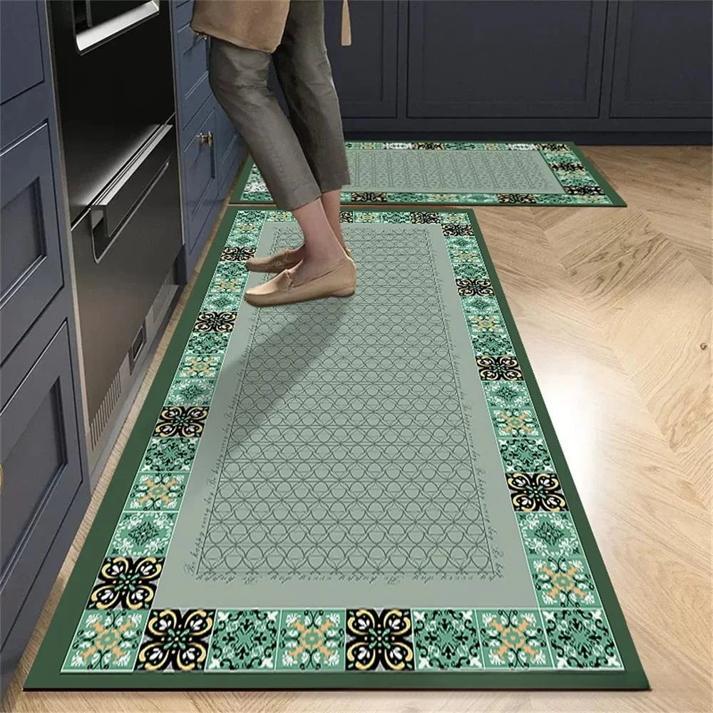 Soft Crystal Velvet Anti-Slip Carpet Mat