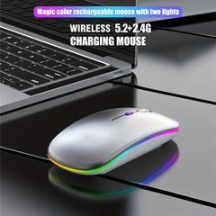 LYBYU Silent Rechargeable Wireless Mouse
