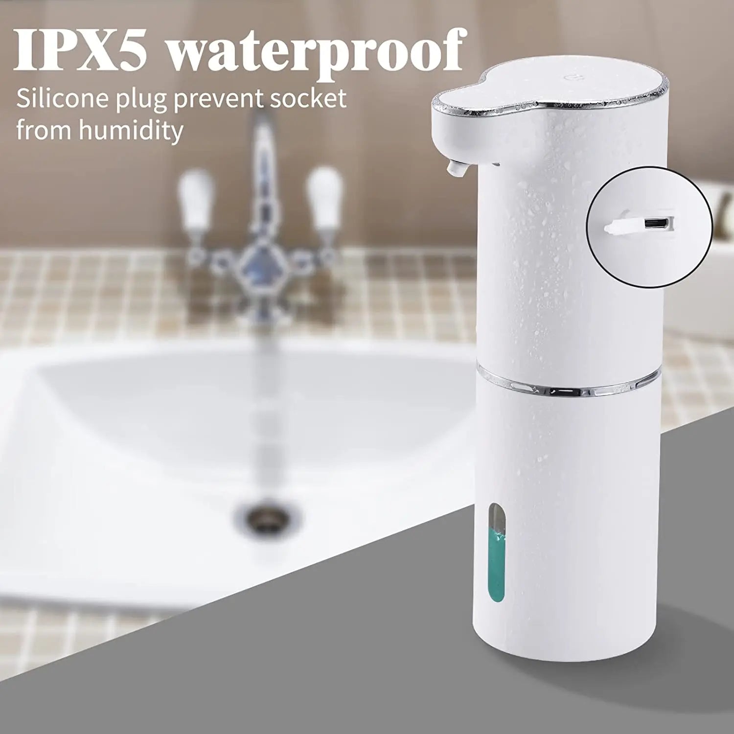 HAOYUNMA Automatic Touchless Foam Soap Dispenser