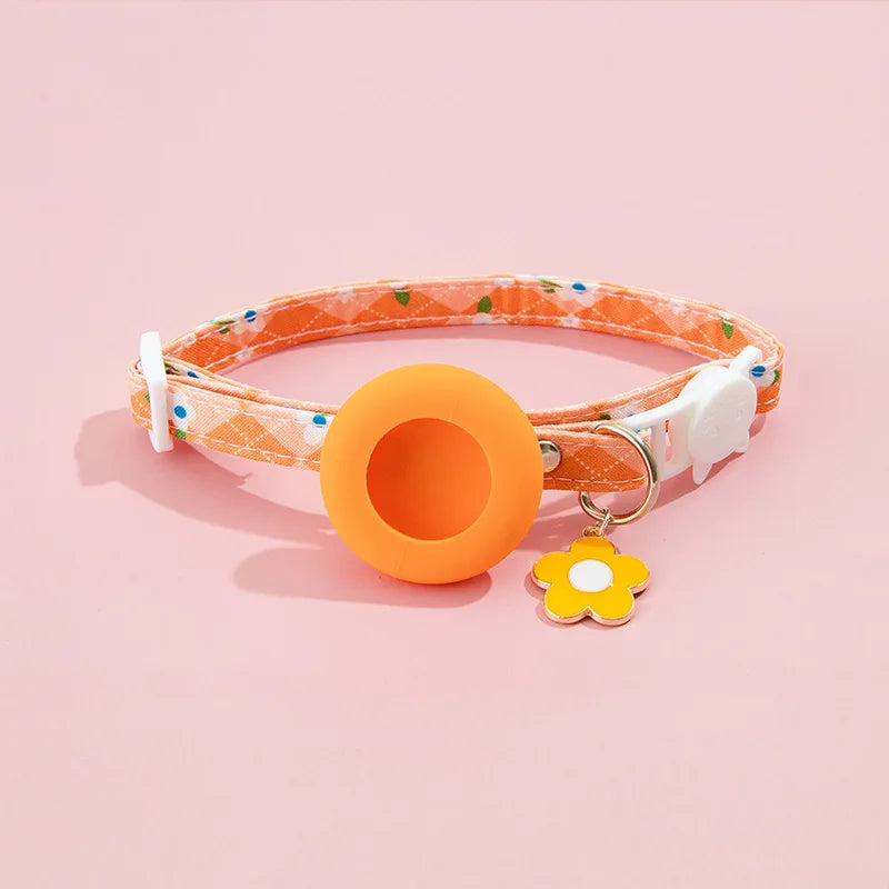Anti-Lost Pet Collar with AirTag Case