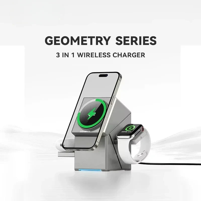 VBNM Qi2 3-in-1 Wireless Charger – Power That Moves With You