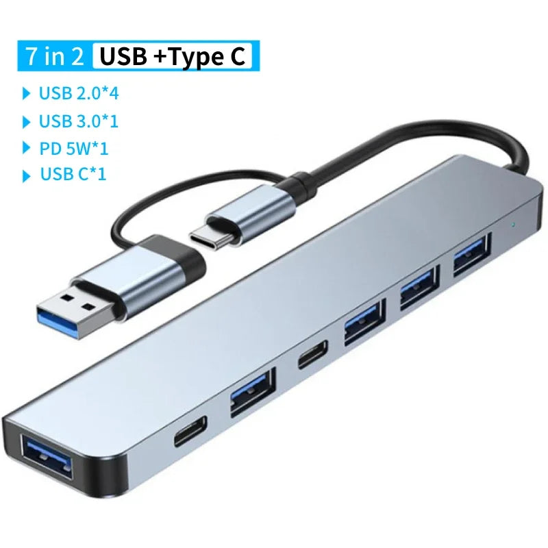 8-in-1 USB Type-C HUB