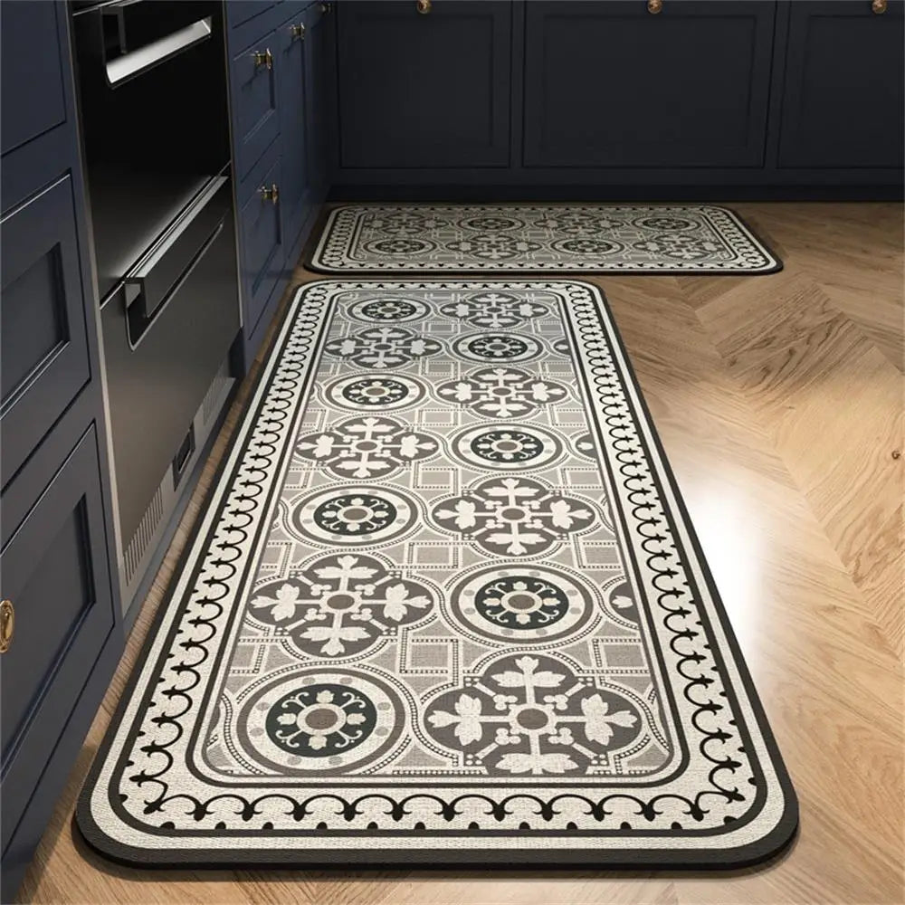 Soft Crystal Velvet Anti-Slip Carpet Mat
