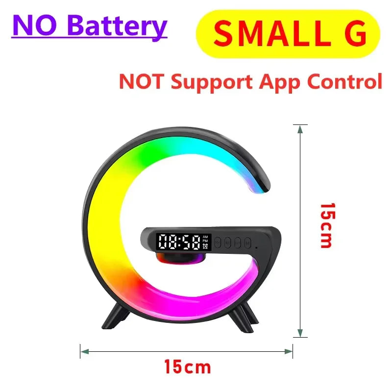 Mini All-in-One Wireless Charger – Light, Sound &amp; Power in One Touch