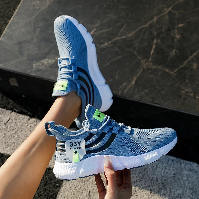 BIG RUNNING Men's Breathable Mesh Casual Shoes