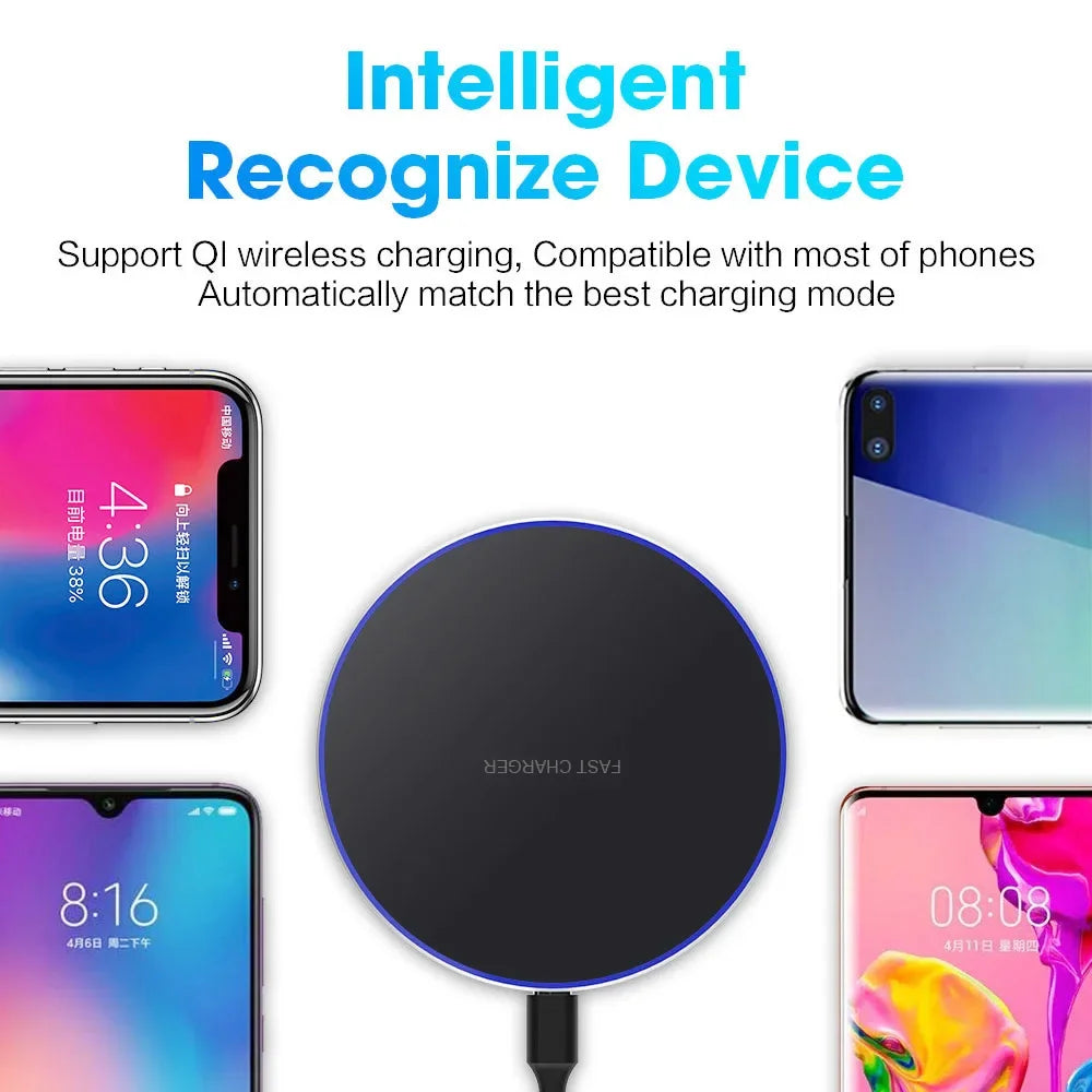VIKEFON Fast Wireless Charging Pad