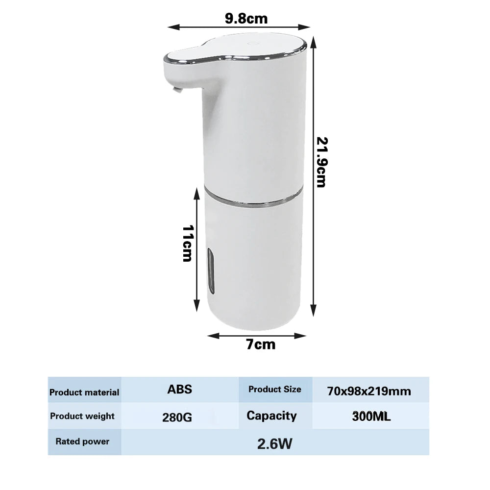 HAOYUNMA Automatic Touchless Foam Soap Dispenser