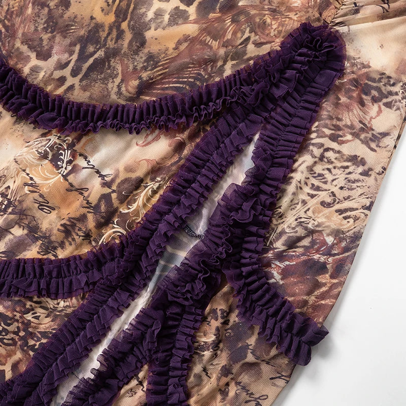 Cutenova Luxury Asymmetrical Gown – Where Grace Meets Edge