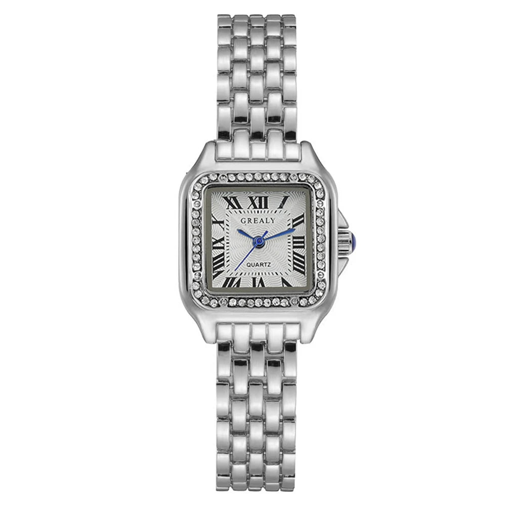 GREALY Women's Square Quartz Watch