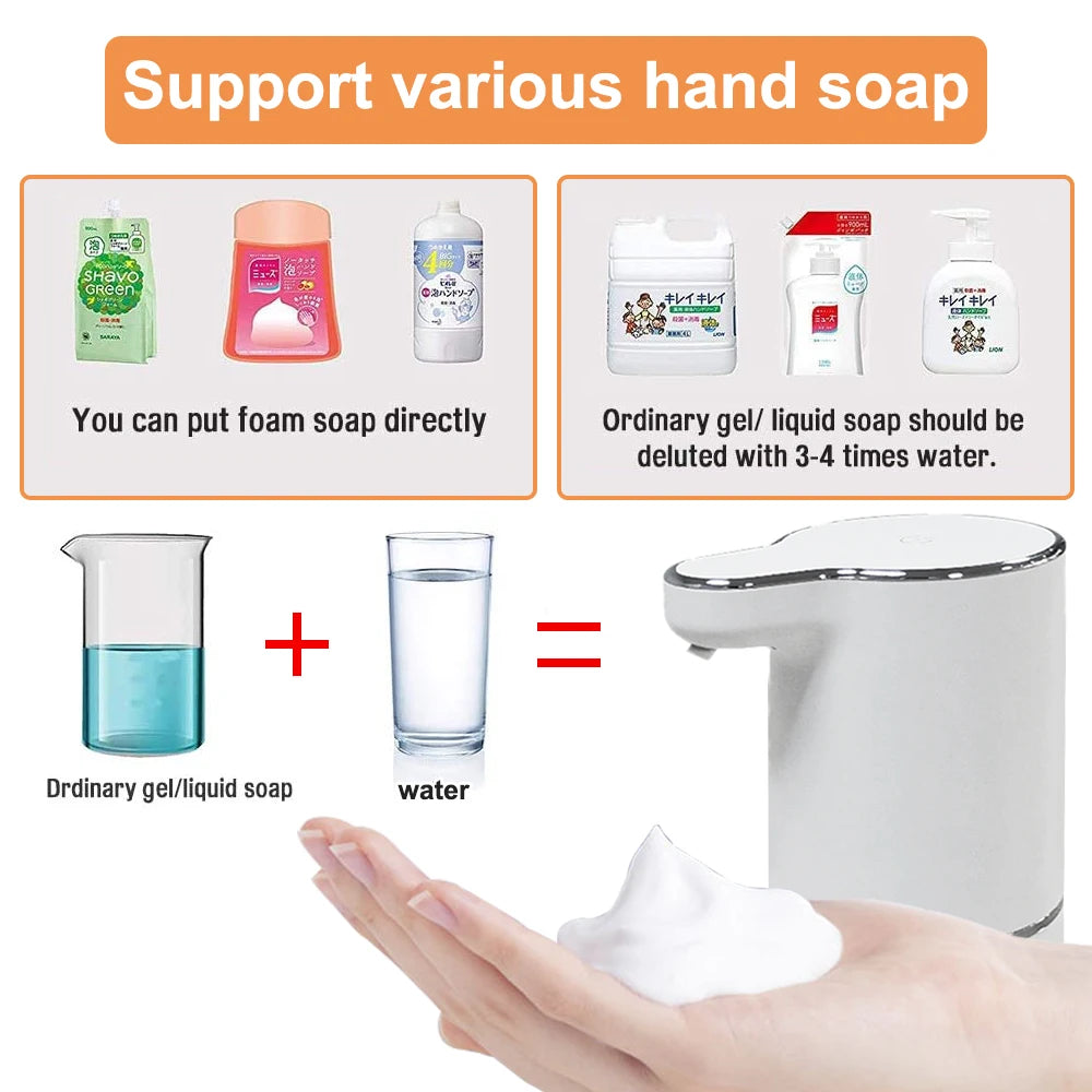HAOYUNMA Automatic Touchless Foam Soap Dispenser