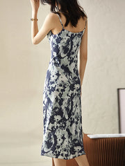 Sentubila Midi Backless Dress