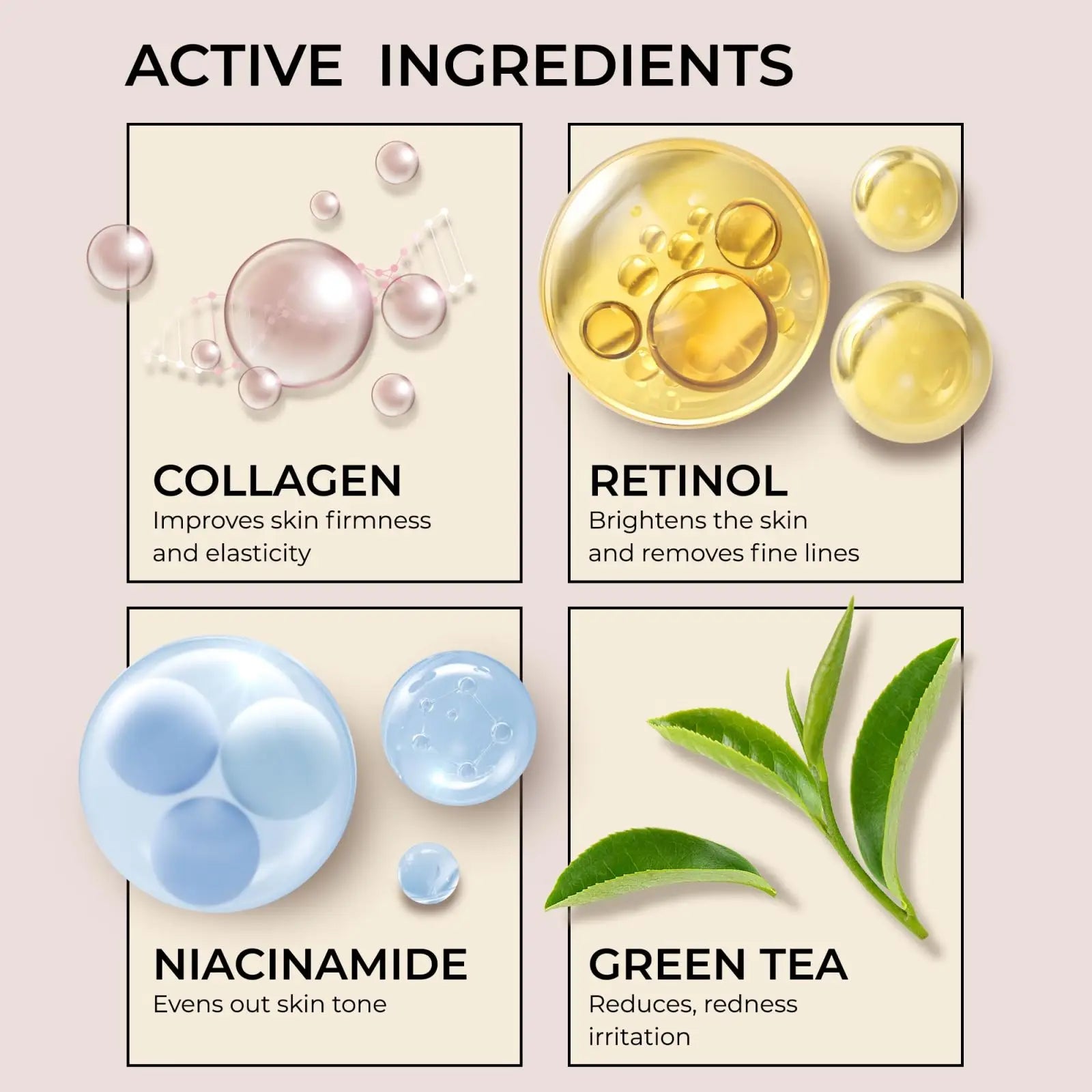 Collagen Face Moisturizer with Airless Pump