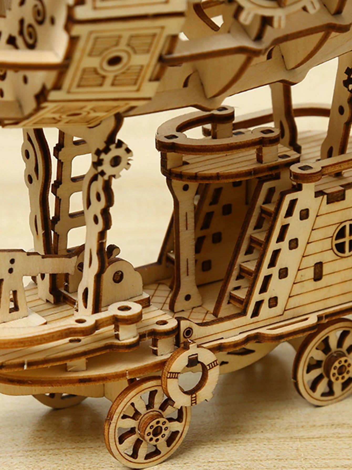 3D Wooden Puzzle Brain Teaser