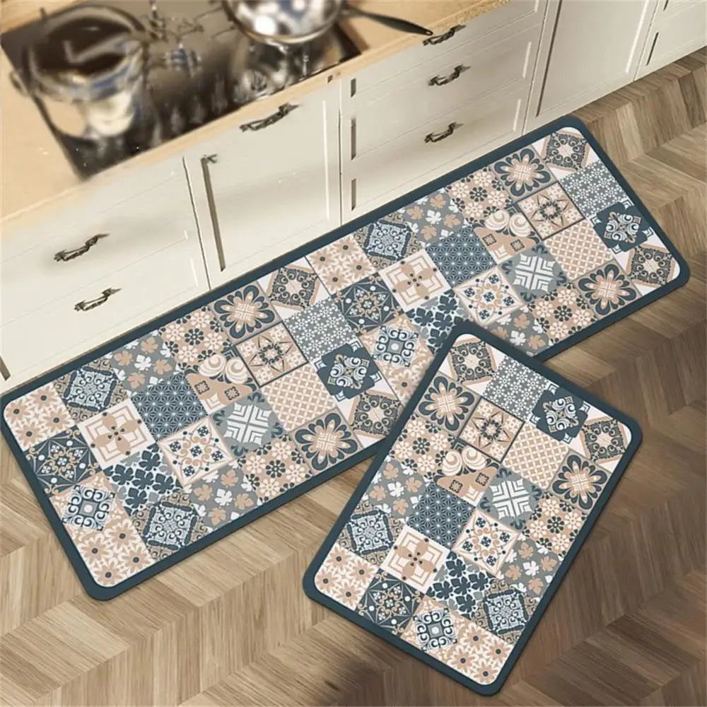 Soft Crystal Velvet Anti-Slip Carpet Mat
