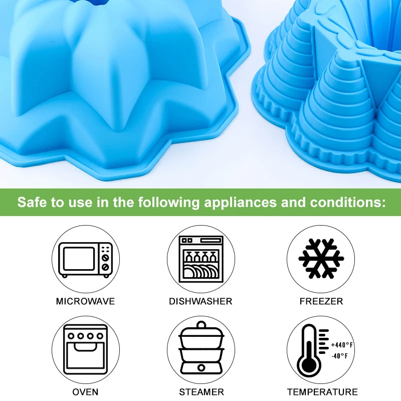 3D Silicone Cake &amp; Candy Mold