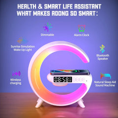 Mini All-in-One Wireless Charger – Light, Sound &amp; Power in One Touch
