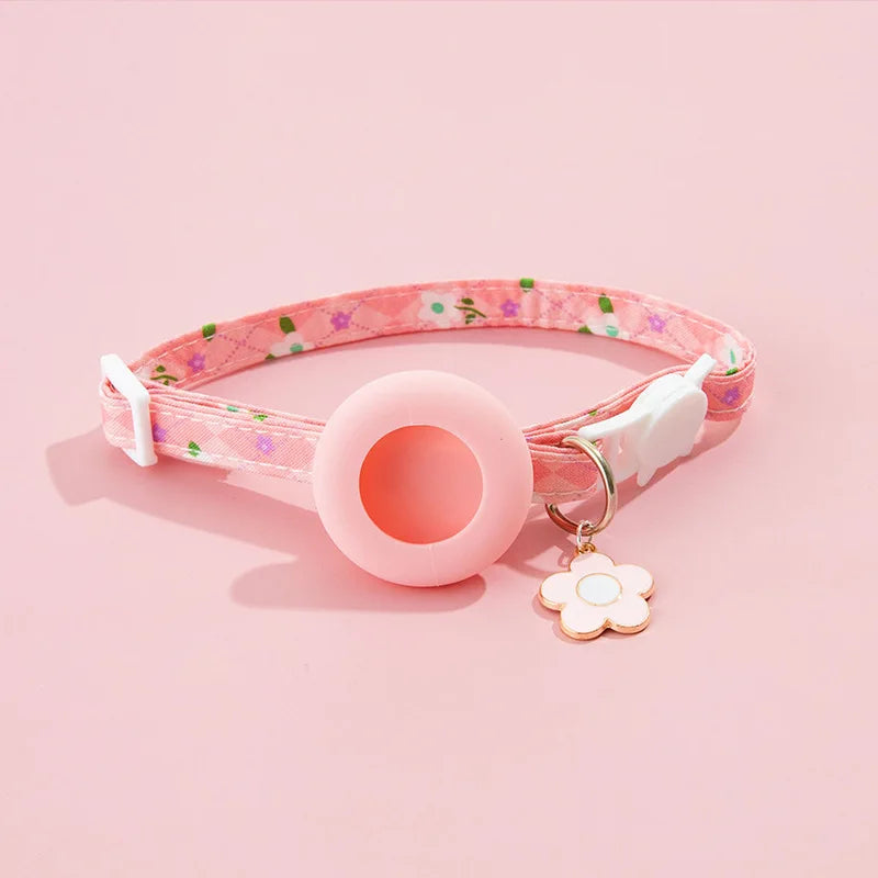 Anti-Lost Pet Collar with AirTag Case